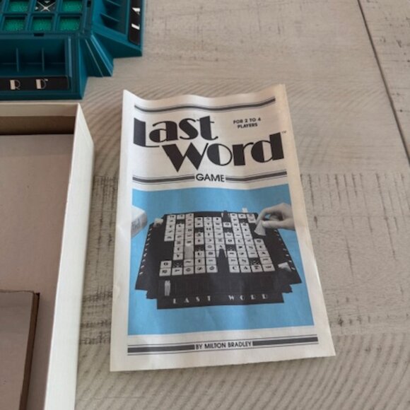 Vintage 1985 Milton Bradley Last Word - Picture 6 of 10